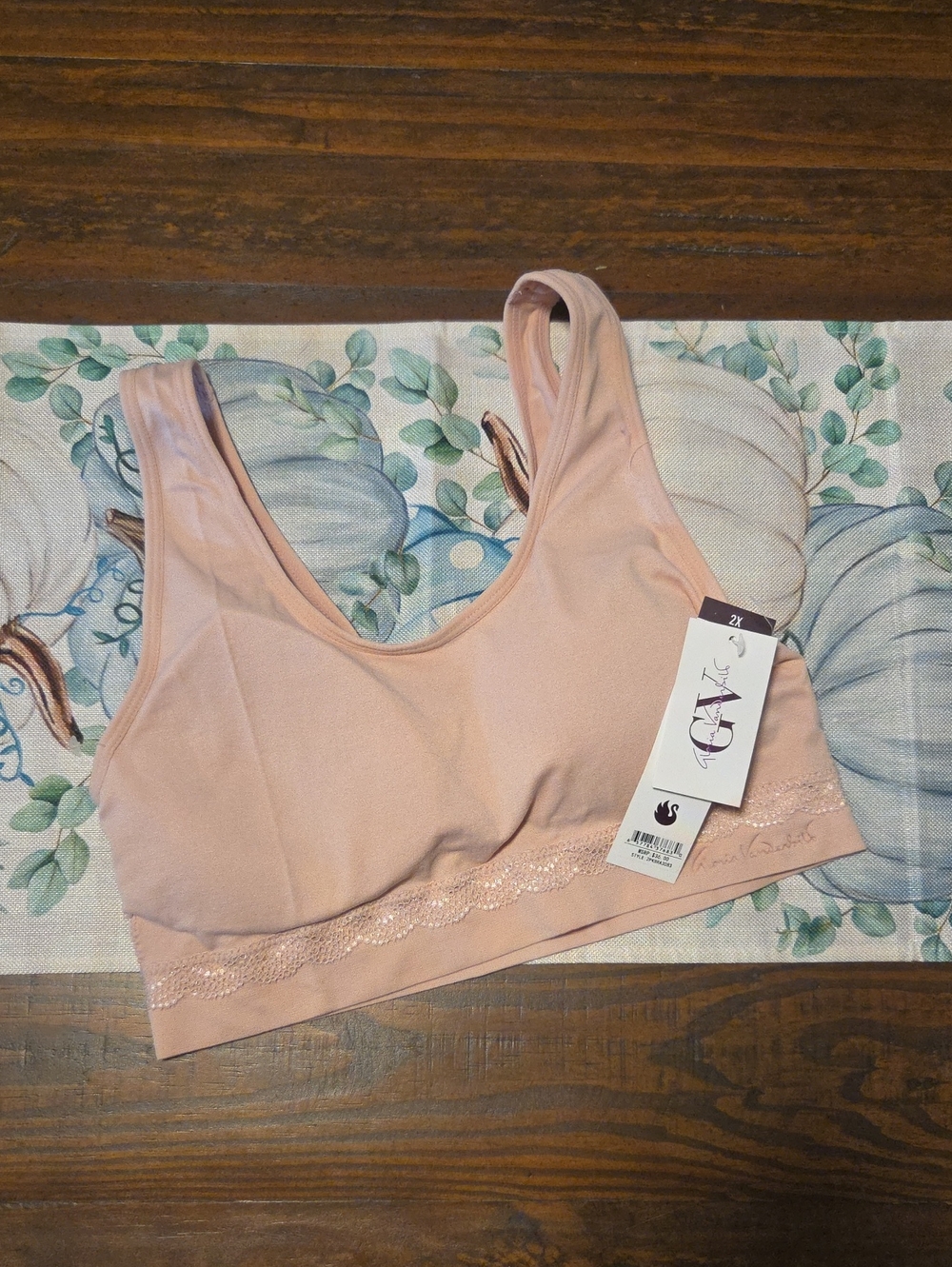 2XL NWT Gloria Vanderbilt Bra